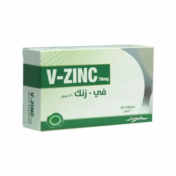 V-ZINC 76MG 30TAB